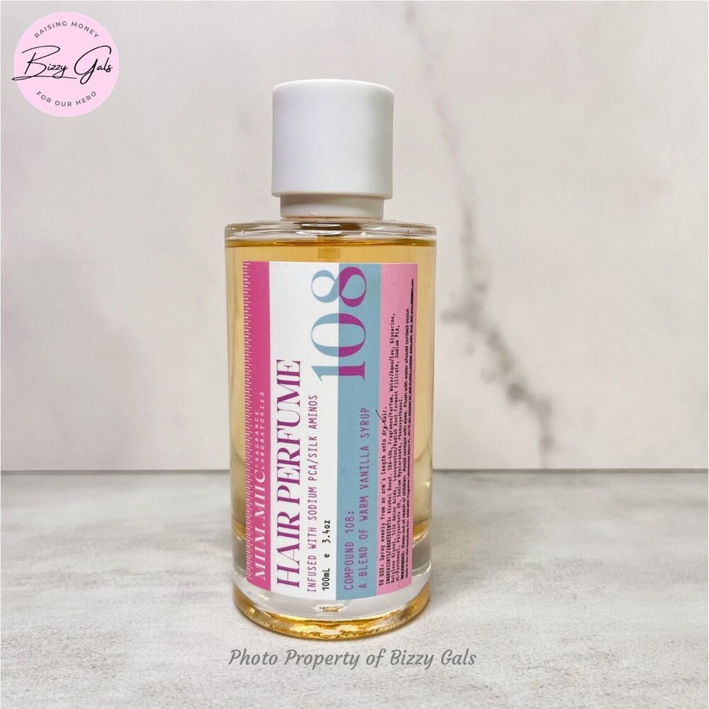 Miim Miic Hair Perfume 108 Warm Vanilla Syrup Soft Touch